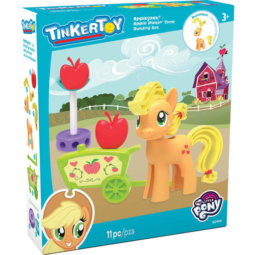 Tinkertoy My Little Pony Building Set APPLEJACK'S APPLE PICKIN' TIME