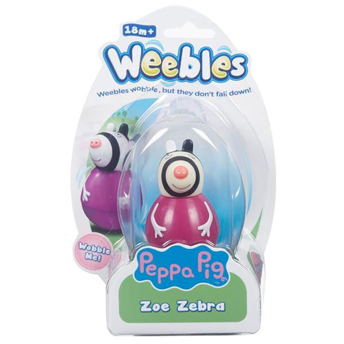Peppa Pig Weebles Figures (Series 3) ZOE ZEBRA