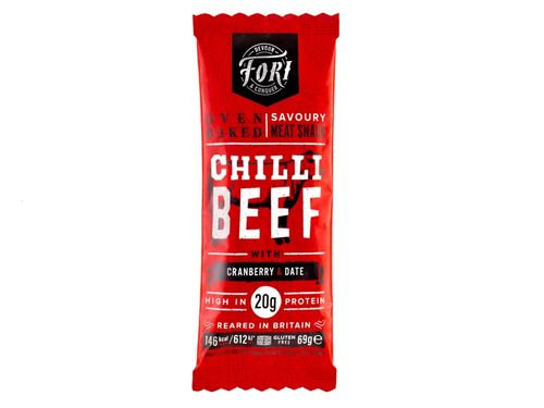 Chilli Beef Snack Bar 69g (Fori)