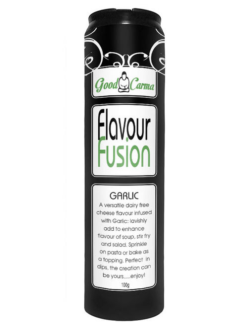 Garlic Vegan Hard Style Cheese 100g (Good Carma)