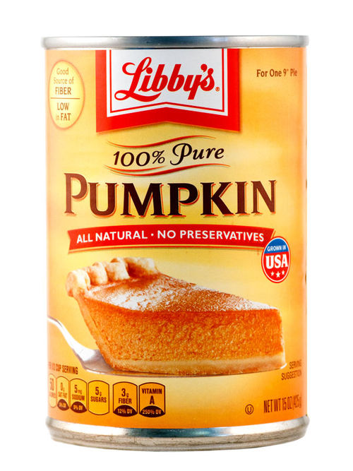 Pumpkin Puree 425g, unsweetened (Libby's)