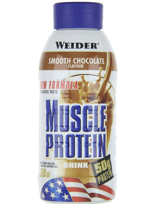 Chocolate Muscle Protein Drink 500ml (Weider Nutrition)