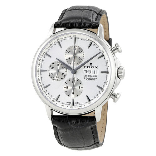 Buy Edox Les Bemonts Chronograph Automatic Men's Watch 01120-3-AIN - Edox -  Watches Online at desertcartINDIA
