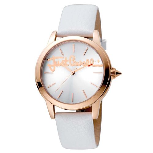 Just Cavalli Logo White Dial Ladies Watch JC1L006L0045 - Just Cavalli - Watches