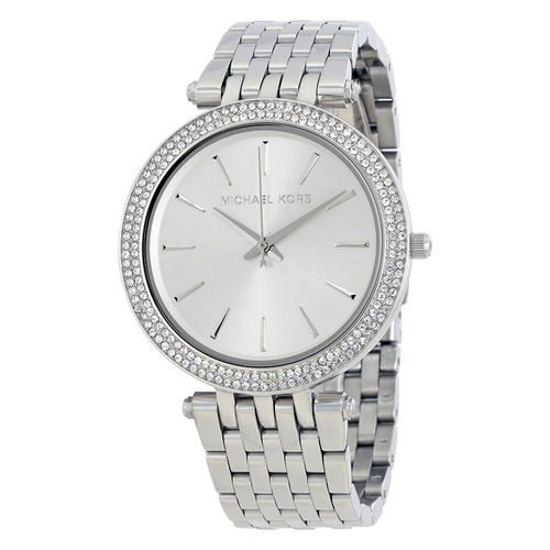 Buy Michael Kors Darci Silver Dial Pave Bezel Ladies Watch MK3190 - Darci - Michael  Kors - Watches Online at desertcartINDIA