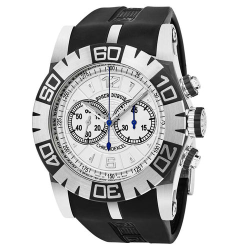 Roger Dubuis Easy Diver Chronograph Automatic Silver Dial Men's Watch SED4678C9.NCPG3 - Roger Dubuis - Watches