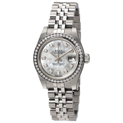 ladies stainless steel rolex