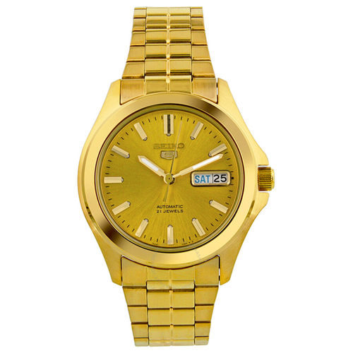 Buy Seiko 5 All Gold-plated Stainless Steel Men's Watch SNKK98 - Stainless  Steel - Seiko - Watches Online at desertcartMongolia