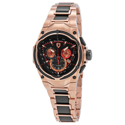 Tonino Lamborghini Spyder 3038 3-Hand Watch Red | MensDesignerShoe.com