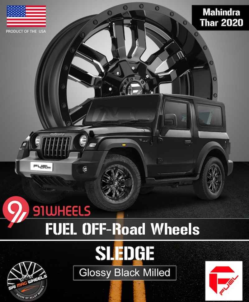 New Mahindra Thar Alloy Wheels