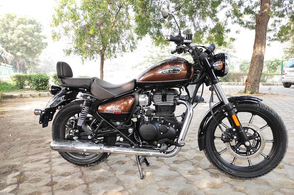 royal enfield meteor 350 on road price