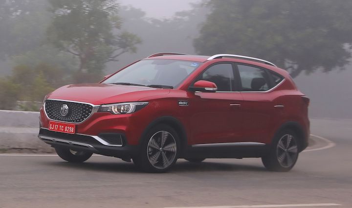 MG ZS EV Launch Image