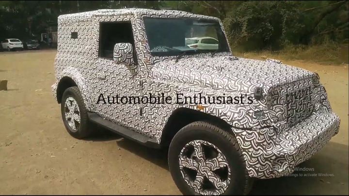 Thar Base Model New Mahindra Thar 2020 Interior