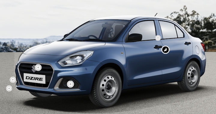 Maruti Dzire Accessories