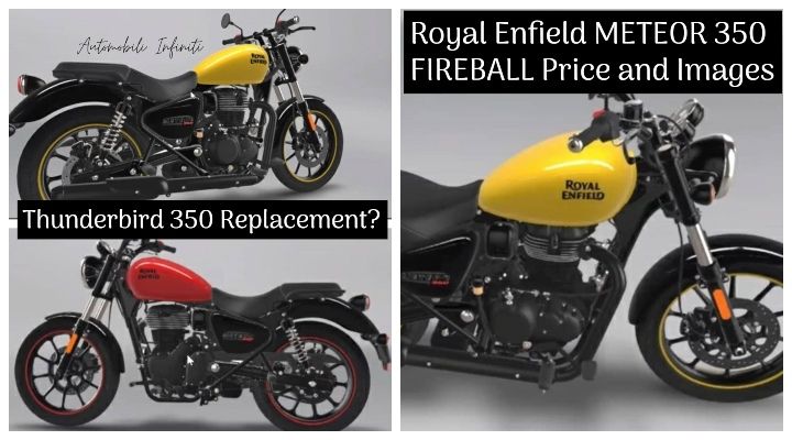 royal enfield meteor 350 fireball price and images leaked online imminent launch video royal enfield meteor 350 fireball price