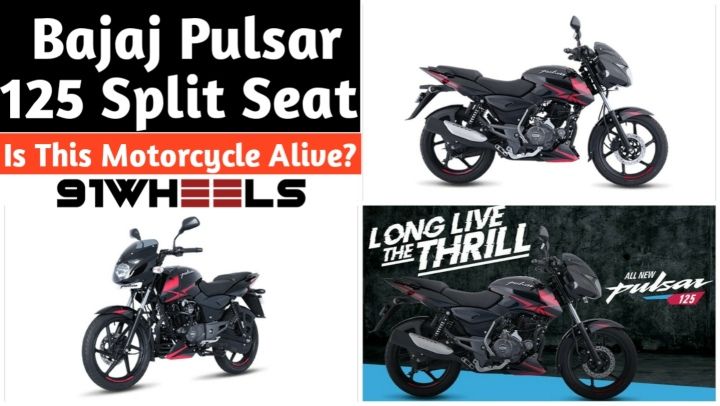 Pulsar 125 Split Seat Bike Price