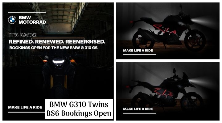 2020 Bmw G310 R And G310 Gs Bs6 Bookings Open Launching Soon