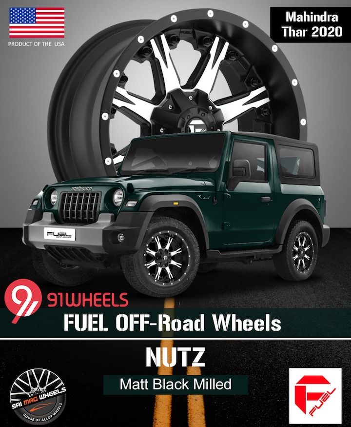 Need Alloys For 2020 Mahindra Thar? Check This Out