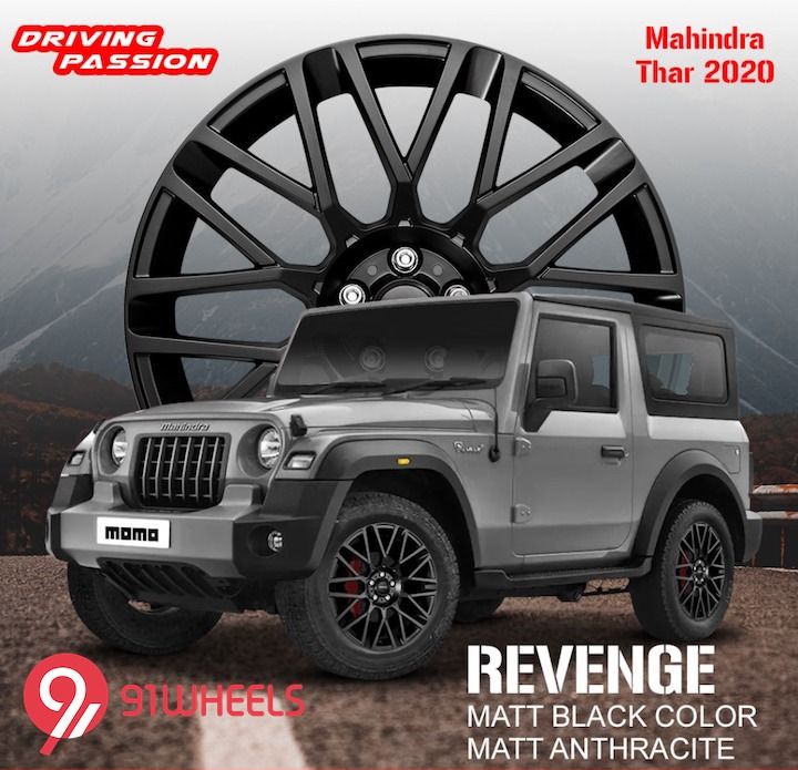 Need Alloys For 2020 Mahindra Thar? Check This Out