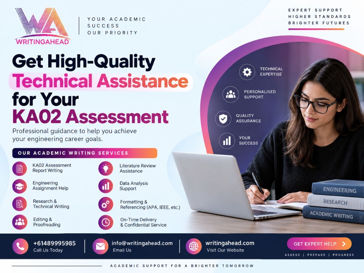 Get High-Quality Technical Assistance for Your KA02 Assessment