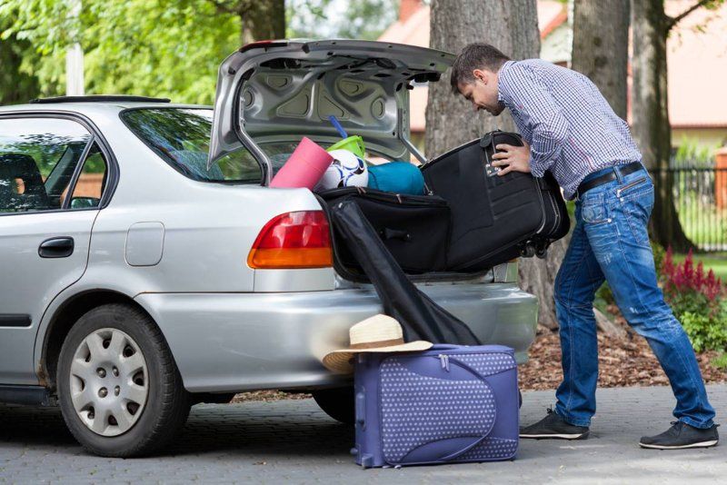 Met de auto op vakantie