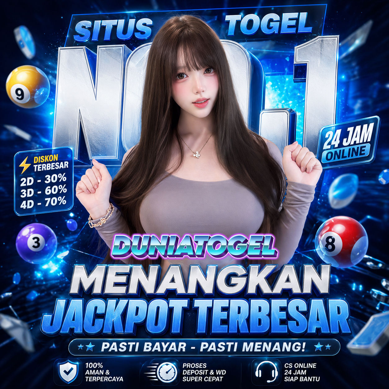 DUNIATOGEL - Destinasi Online Slot88 Resmi & Toto 4D Terpercaya 2026