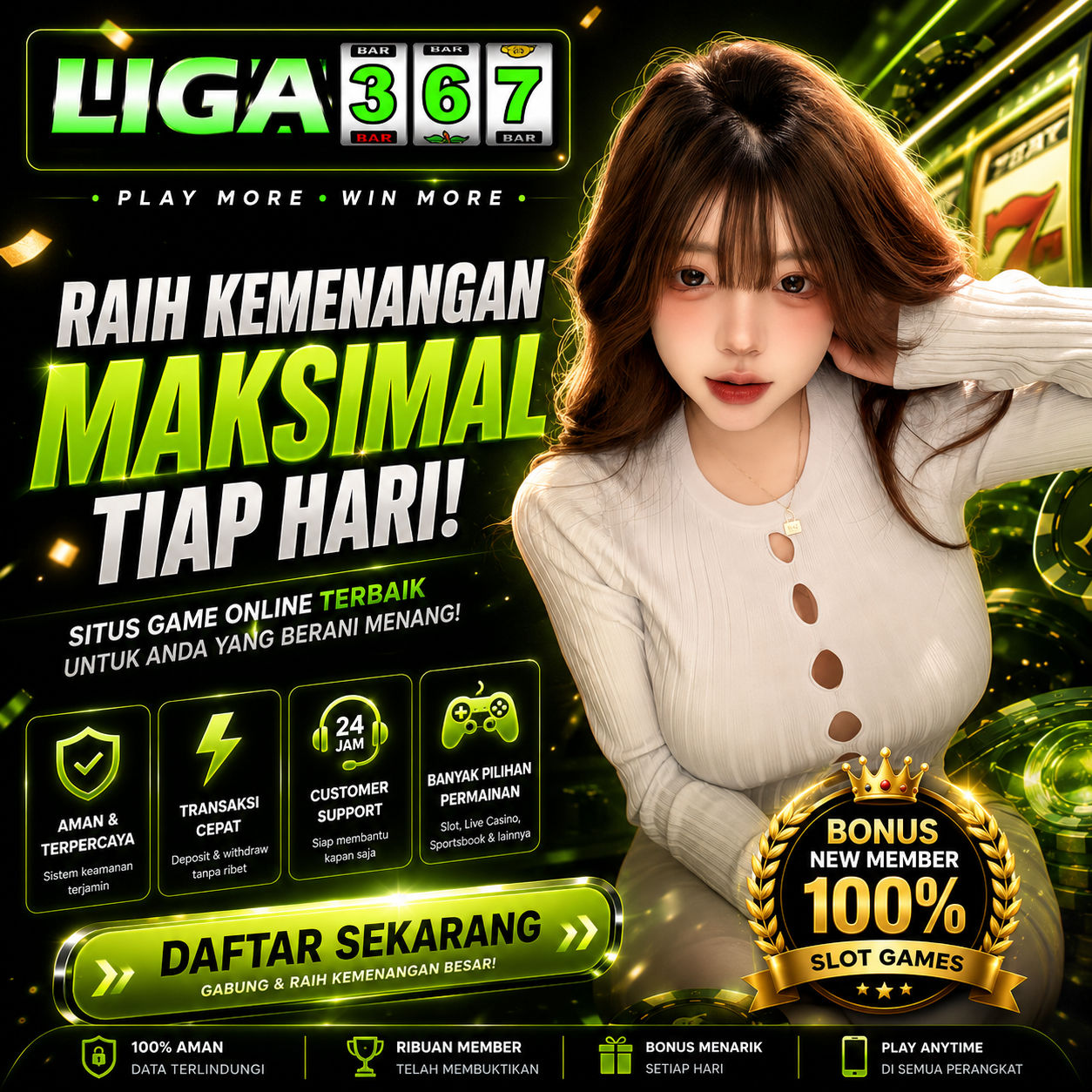 LIGA367 # Situs Link Slot Gacor Gampang Menang Hari Ini LIGA367 Terpercaya Hoki