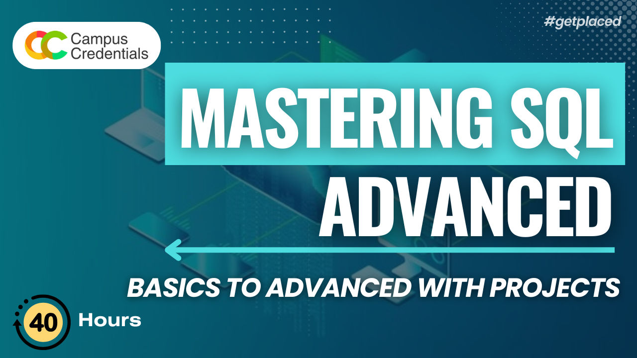 Mastering SQL: From Fundamentals to Advanced with Projects