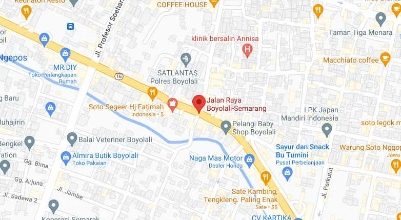Perempatan Jl. Raya Boyolali - Semarang