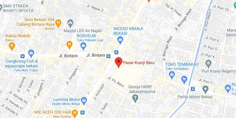 Pertigaan Pasar Kranji Baru