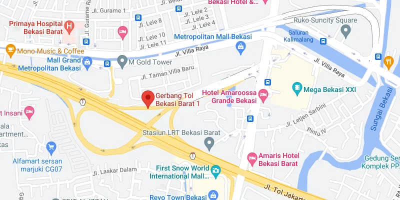 Gerbang Tol Bekasi Barat 1