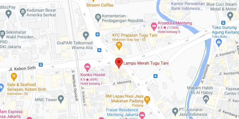 1. Lampu Merah Tugu Tani