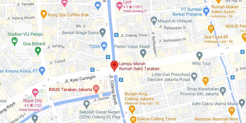 Lampu Merah Rumah Sakit Tarakan