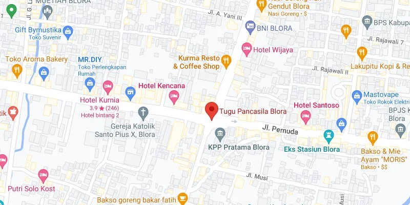 1. Perempatan Tugu Pancasila