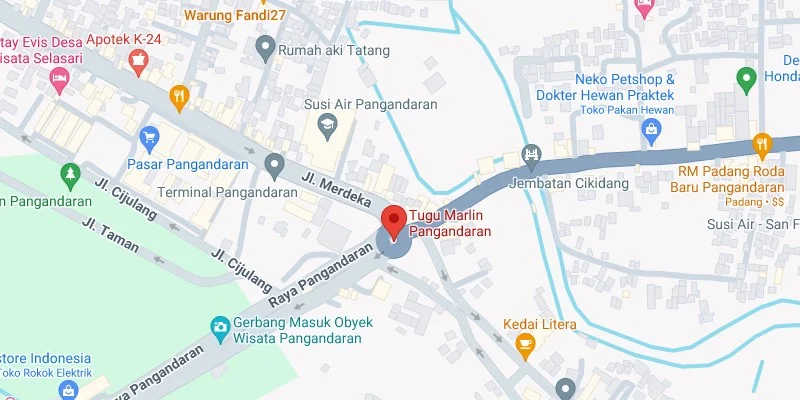 Tugu Marlin Pangandaran
