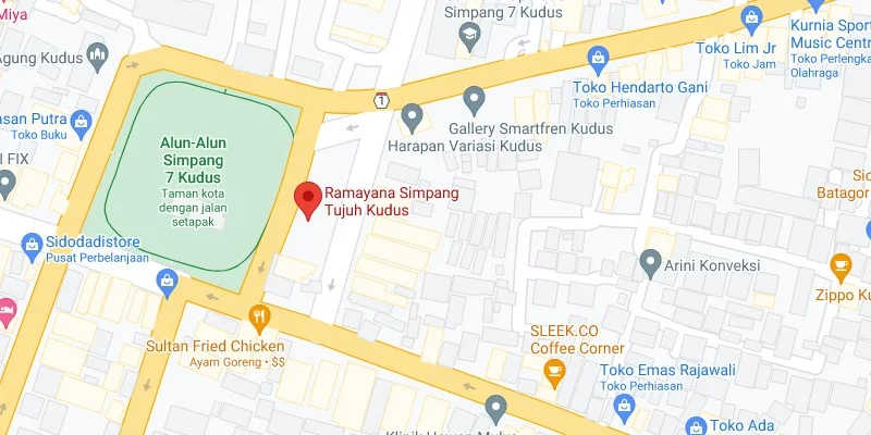 2. Depan Ramayana Simpang Tujuh