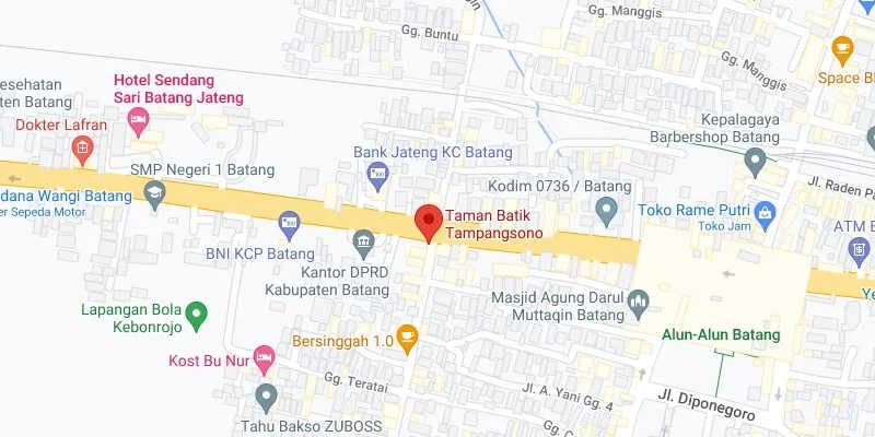 2. Perempatan Taman Batik Tampangsono