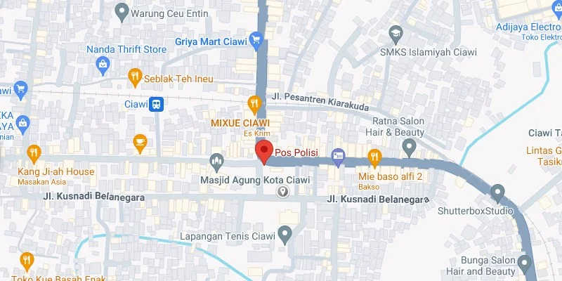 Pos Polisi Barat Alun-alun Ciawi