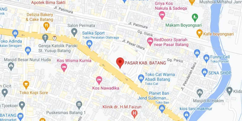 3. Depan Pasar Kab. Batang