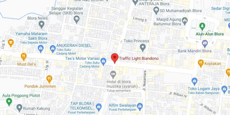 4. Lampu Merah Biandono
