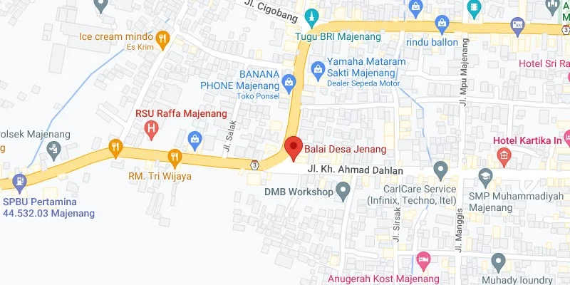 4. Pertigaan Balai Desa Jenang
