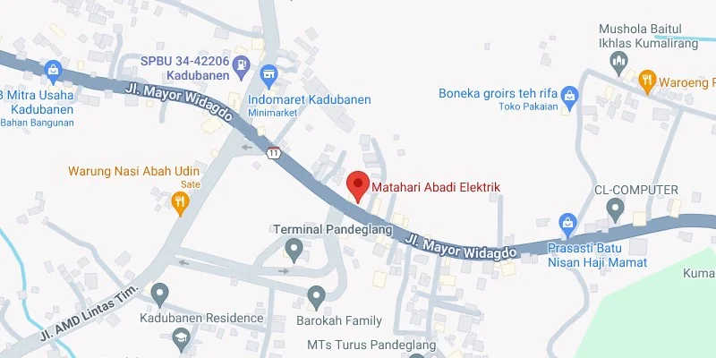 6. Depan Matahari Abadi Elektrik