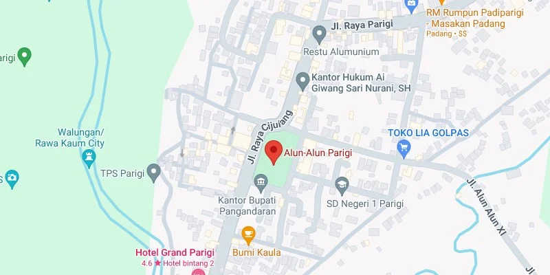 Sekitar Alun-alun Parigi