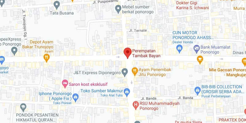 1. Perempatan Tambak Bayan
