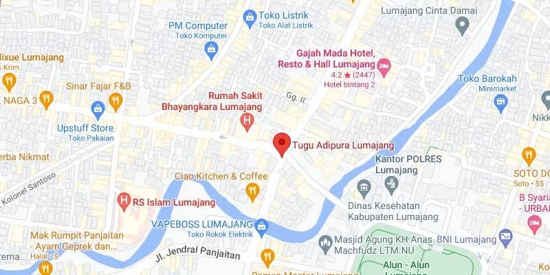 1. Perempatan Tugu Adipura