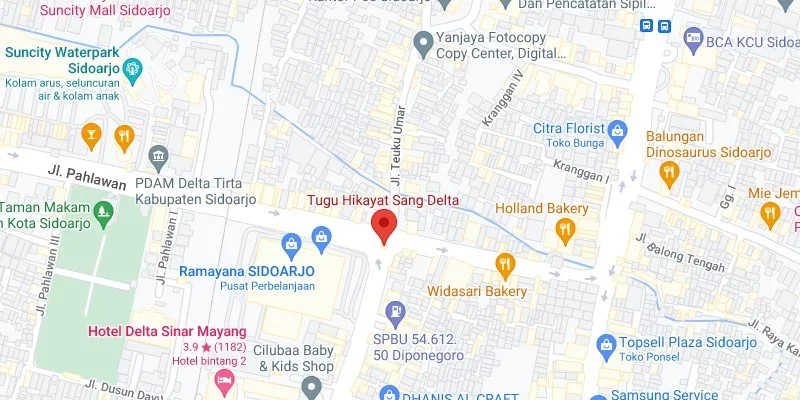 1. Perempatan Tugu Hikayat Sang Delta