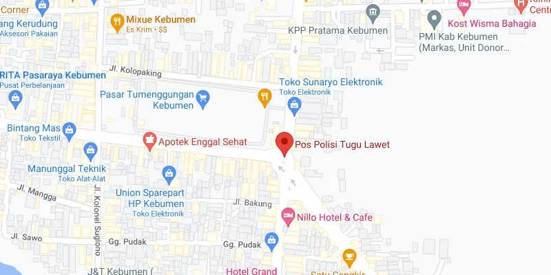 1. Pos Polisi Tugu Lawet