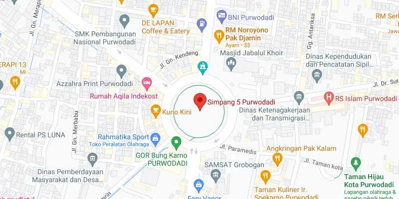 1. Simpang 5 Purwodadi