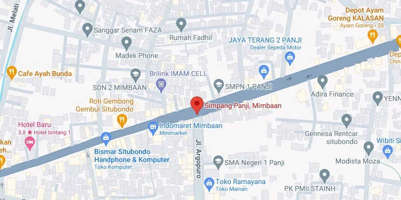 1. Simpang Panji Mimbaan