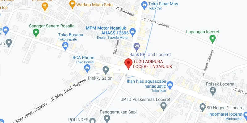 1. Tugu Adipura Loceret